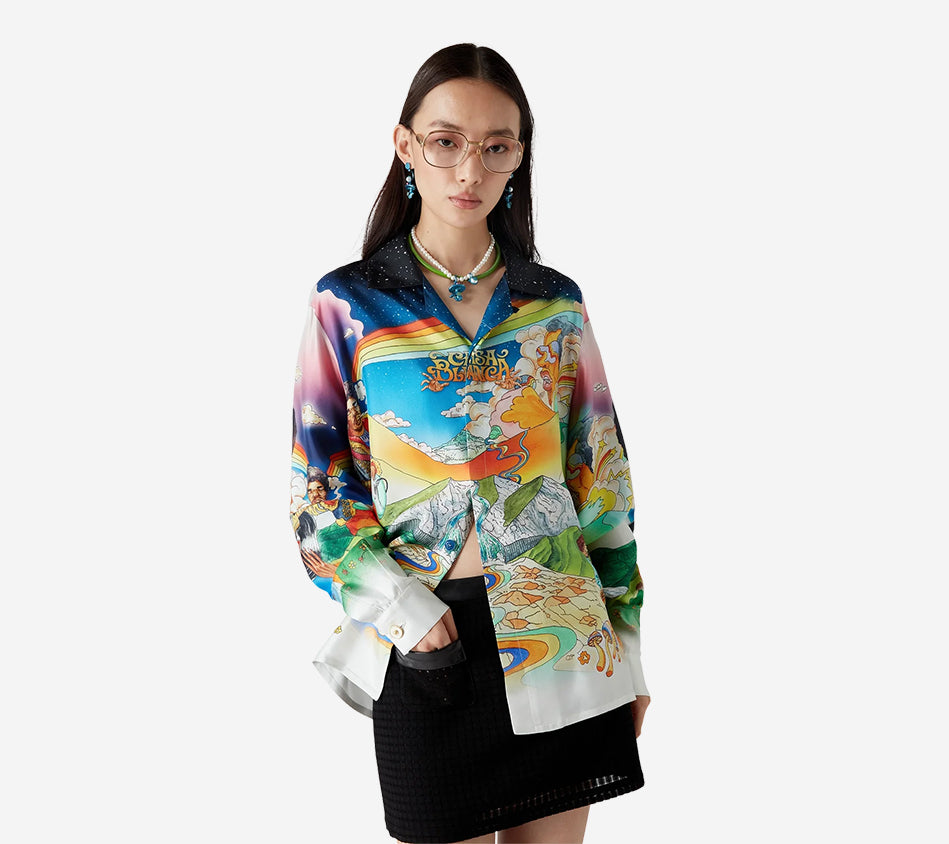 CSB-LONG SLEEVE CUBAN COLLAR SHIRT