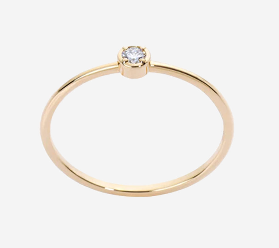 BRT-RING YELLOW BEE XS Serial n. AAB46989 Gold Net Weight 1,0 g