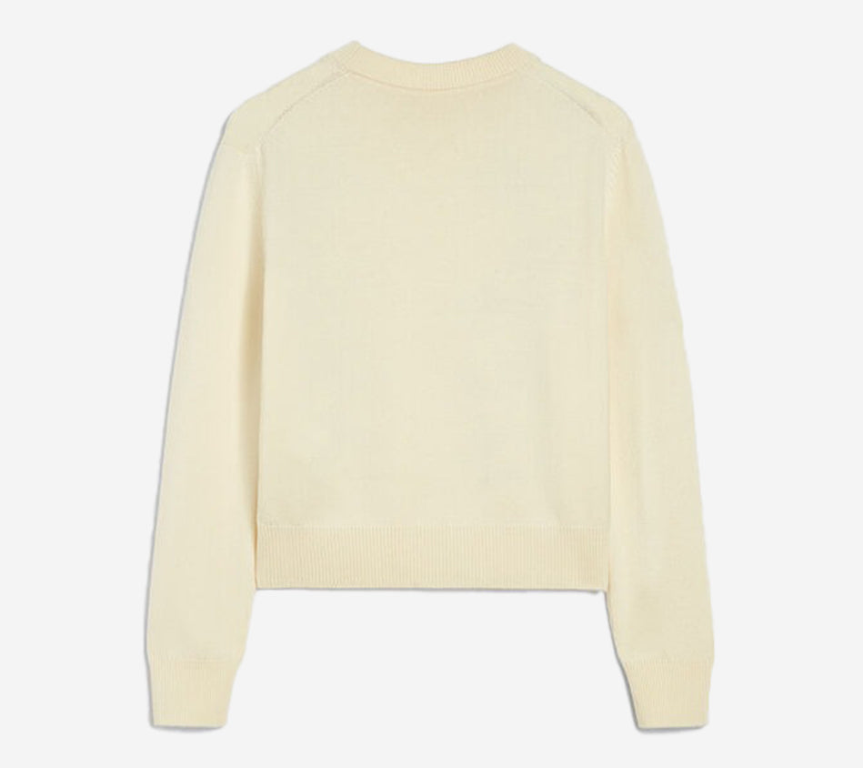 JIL-LS CN JUMPER W/FLOWER EMBROIDERY DETAIL