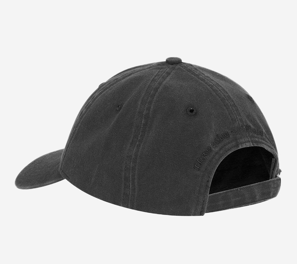 GAN-WASHED COTTON CANVAS CAP EMB