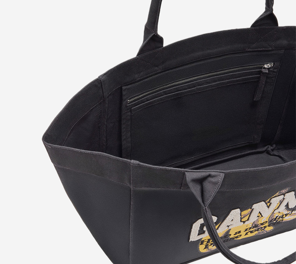 GAN-SHOPPER XXL POCKET BANANA PRINT