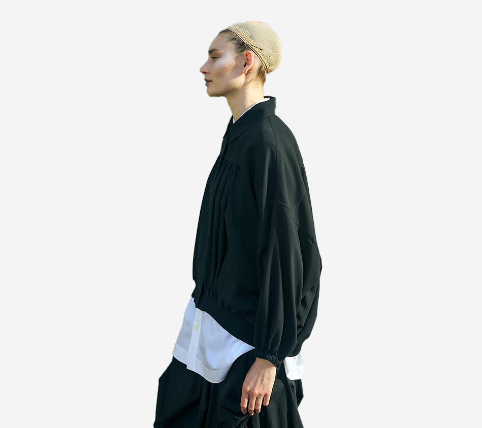 ENF-TUCKED BLOUSON