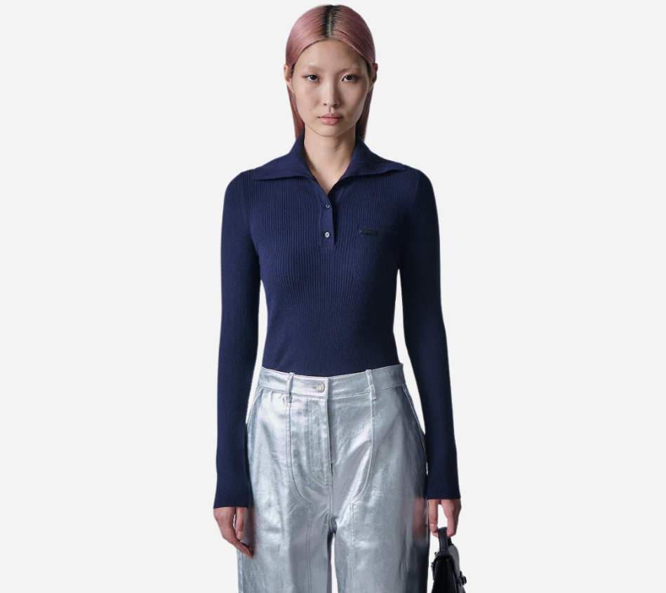 JUN-HIGH NECK PULLOVER