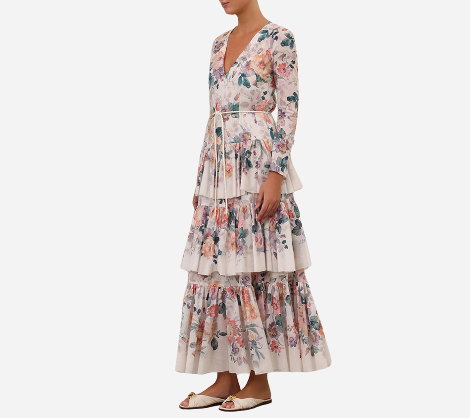 ZIM-ACACIA TIERED MAXI DRESS