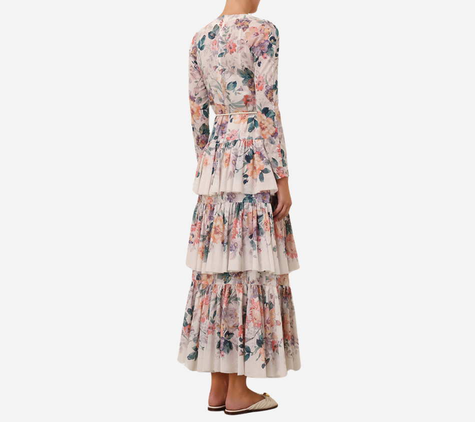 ZIM-ACACIA TIERED MAXI DRESS