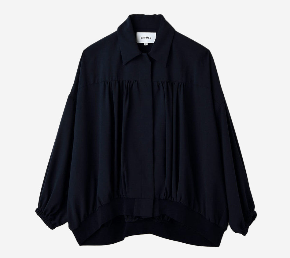 ENF-TUCKED BLOUSON