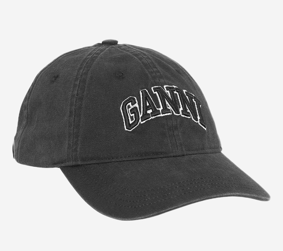 GAN-WASHED COTTON CANVAS CAP EMB
