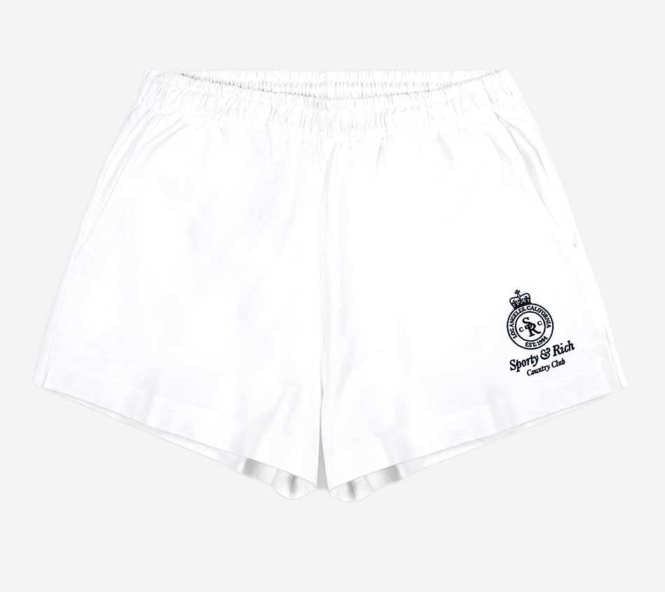 SPR-CROWN COUNTRY EMBROIDERED DISCO SHORT