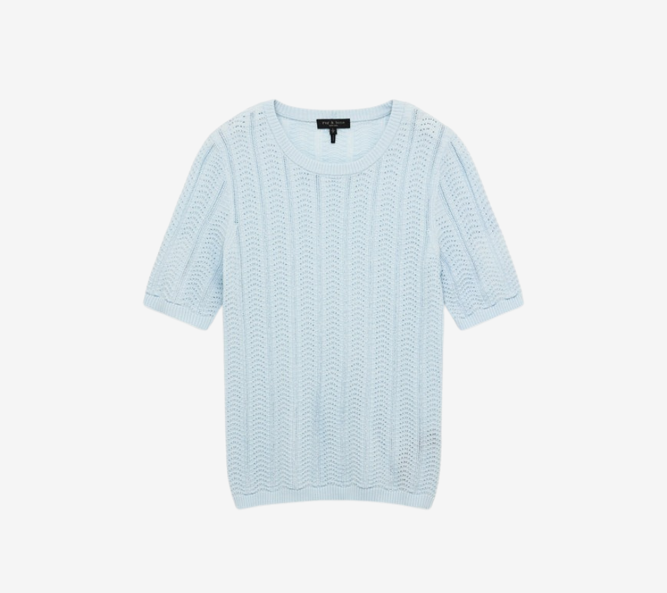 RNB-FRANCESCA MERINO SS SWEATER