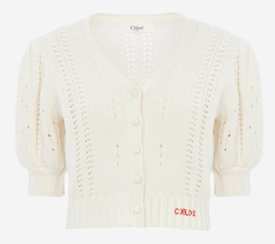 CHL-SHORT SLV KNIT TOP