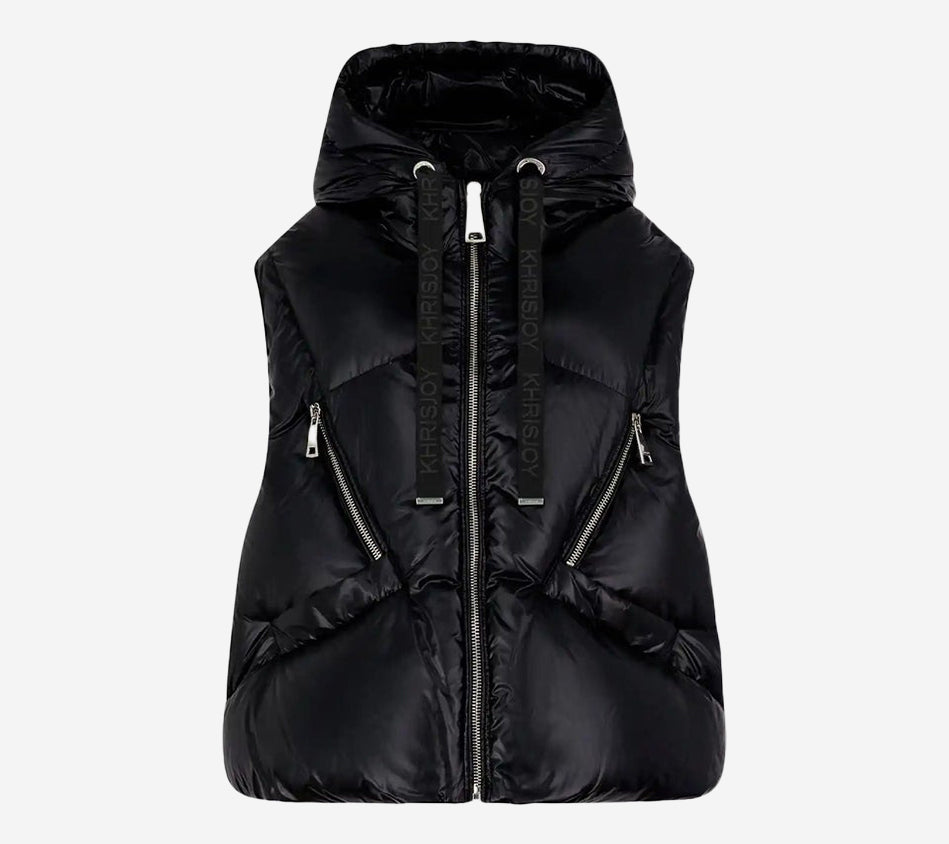 KRJ-VEST ICONIC MILANO IN SHINY NYLON