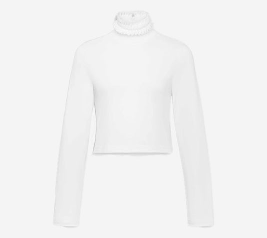 ALA-CROPPED LONG SLV T-SHIRT