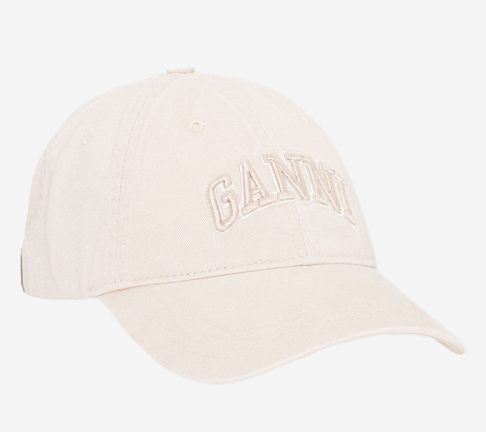 GAN-WASHED COTTON CANVAS CAP EMB