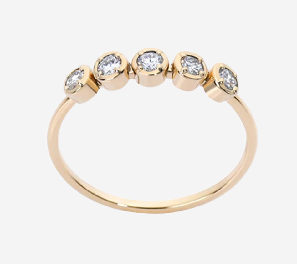 BRT-RING YELLOW BEE LONG Serial n. AAB21144 Gold Net Weight 1,5 g