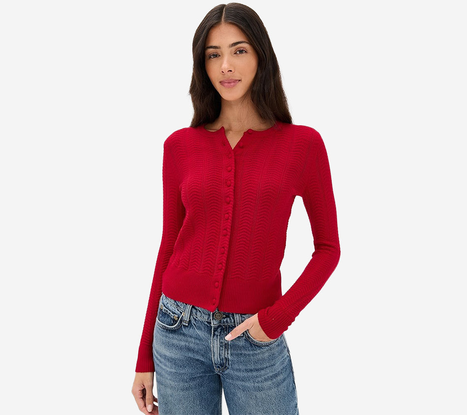 RNB-FRANCESCA MERINO CARDIGAN