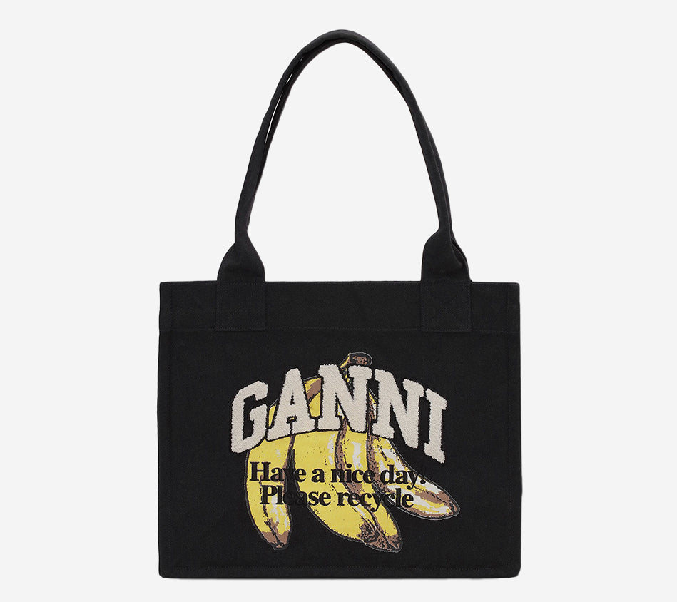 GAN-LARGE EASY SHOPPER BANANA PRINT
