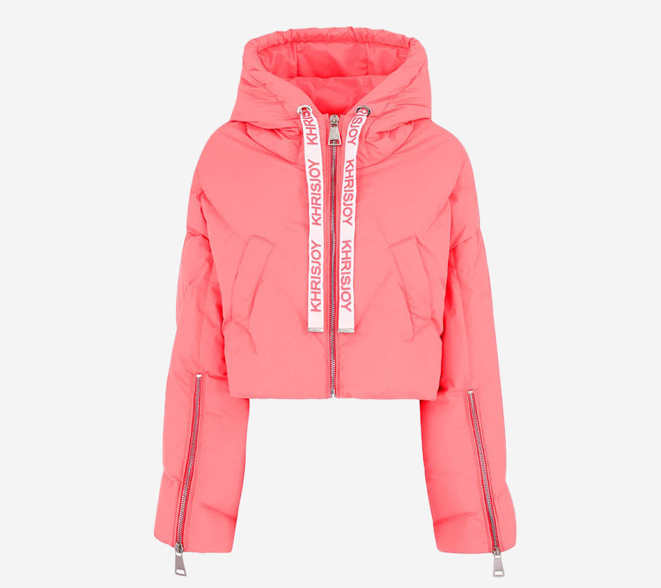 KRJ-CROP ICONIC MILANO IN MAT NYLON