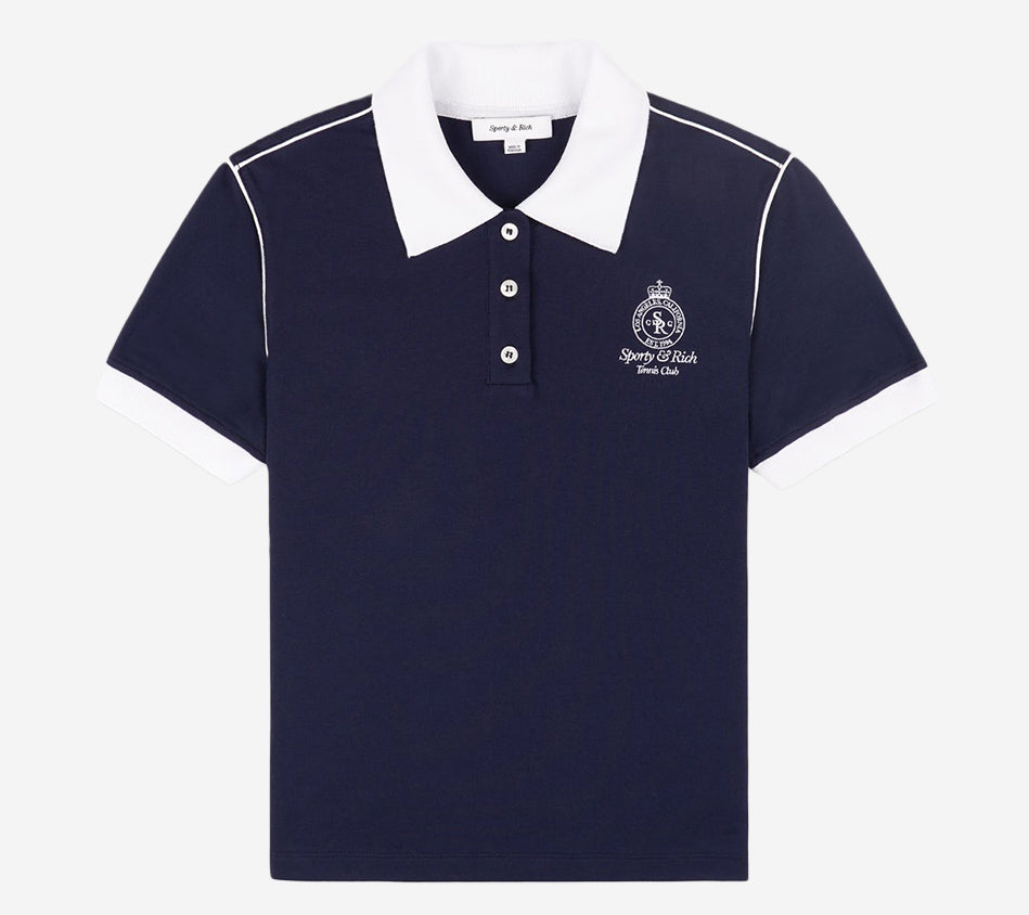 SPR-CROWN 70S PIQUE POLO