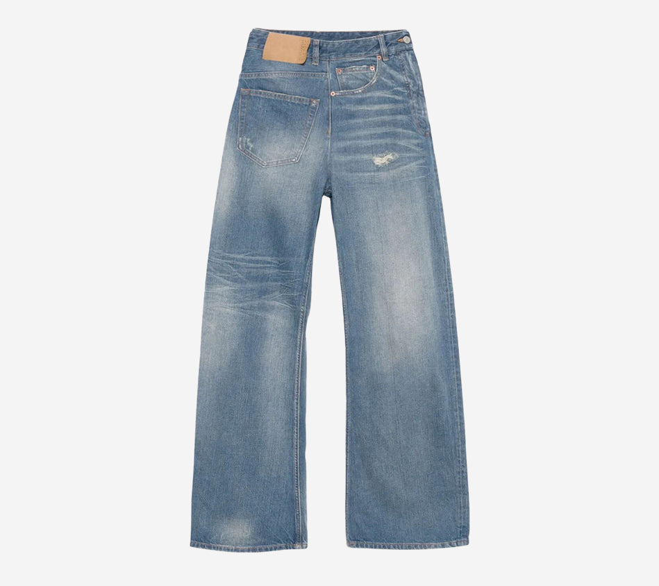 MM6-RECONSTRUCTIVE JEANS