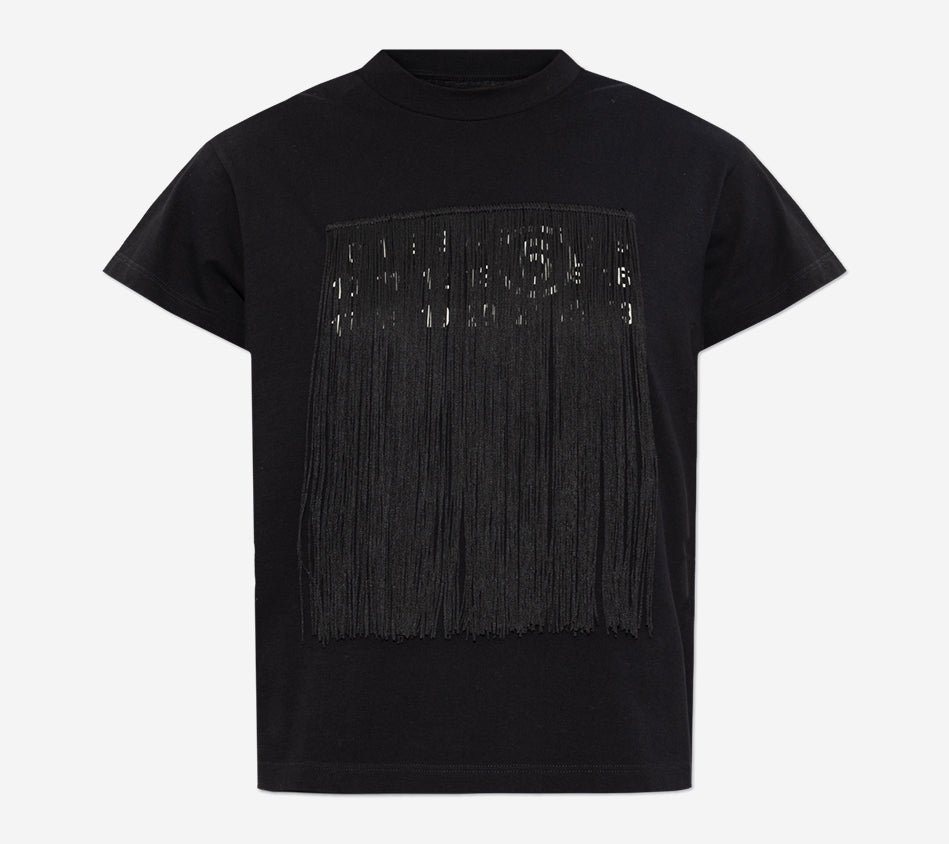 MM6-FRINGE T-SHIRT