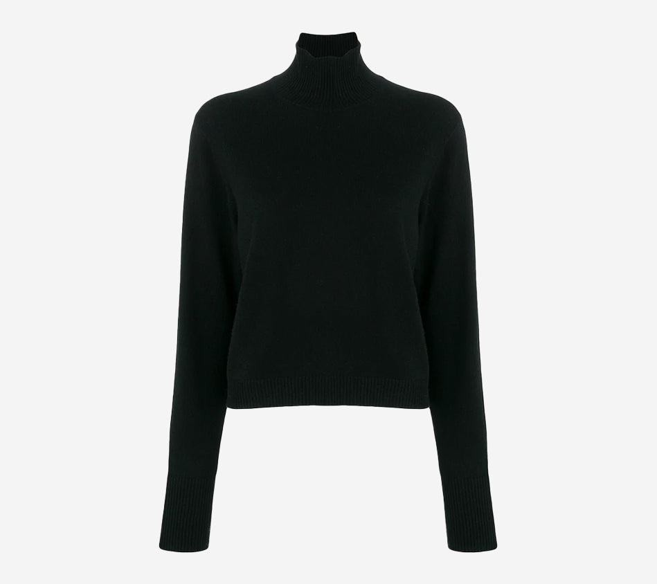 LES-MOCK NECK SWEATER