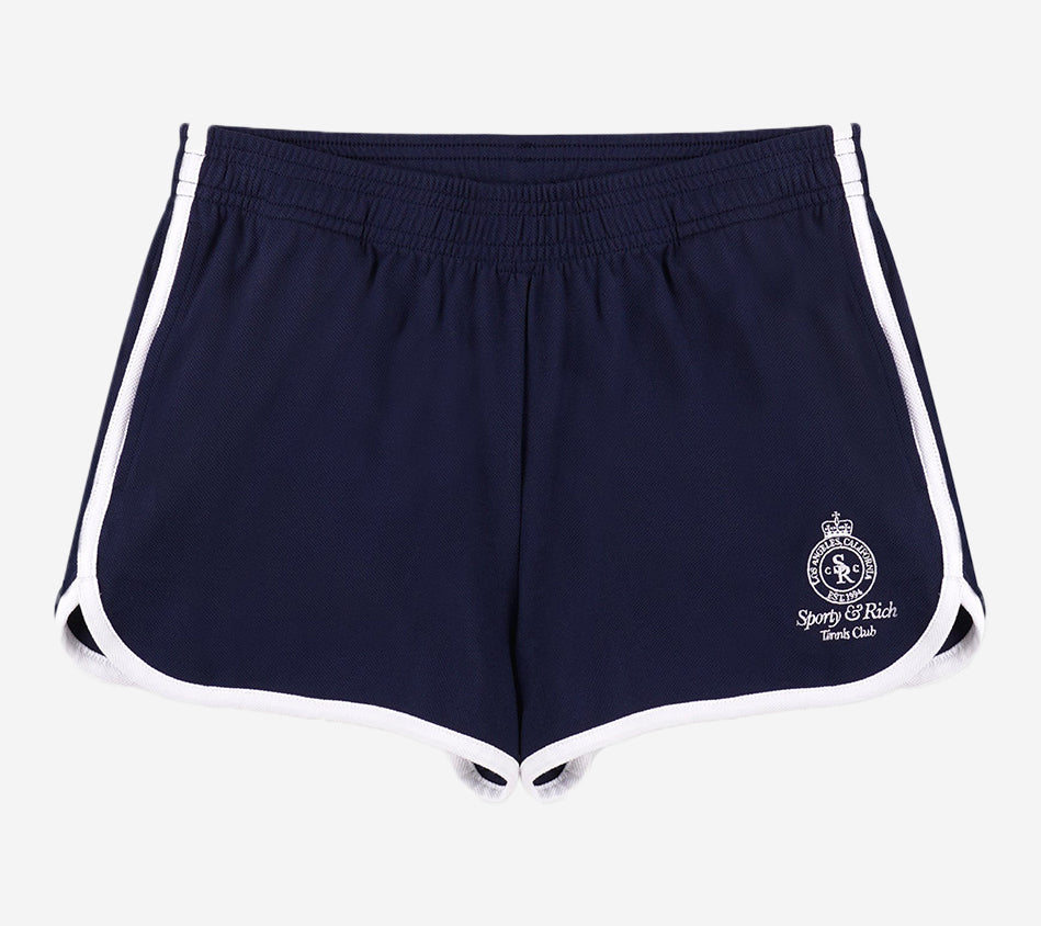 SPR-CROWN TENNIS PIQUE SHORT