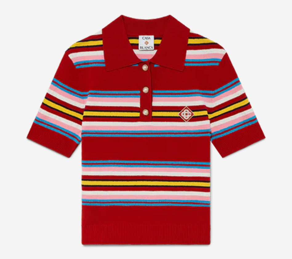 CSB-STRIPED POLO