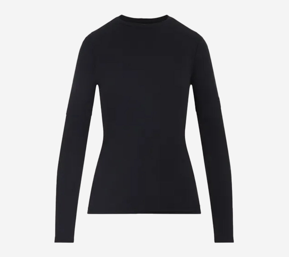 JIL-3-PACK TOPS WITH EMBROIDERED LOGO ON BACK NECK: CREW NECK LONG SLEEVES, CREW NECK SHORT SLEEVES AND CREW NECK TANK