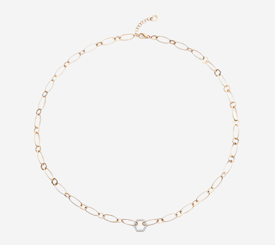 BRT-NECKLACE CHAIN AMULETO Y Serial n. AAB56419 Gold Net Weight 7,0 g