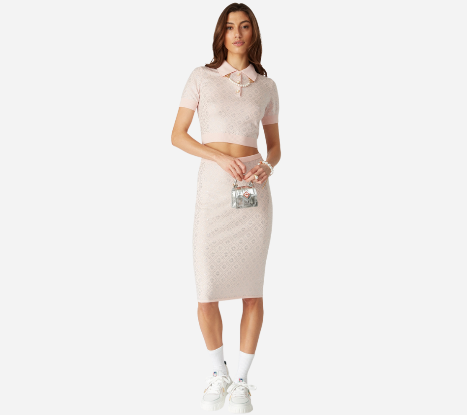 CSB-CRYSTAL MONOGRAM POLO