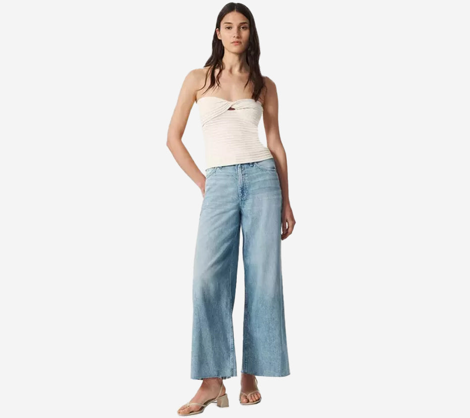 RNB-FEATHERWEIGHT SOFIE HIGH-RISE ANKLE WIDE LEG