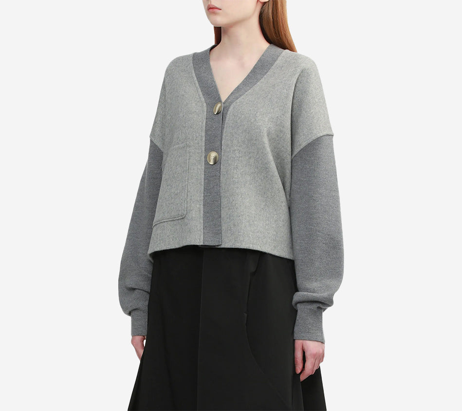 ENF-KNIT×RIVER JACKET