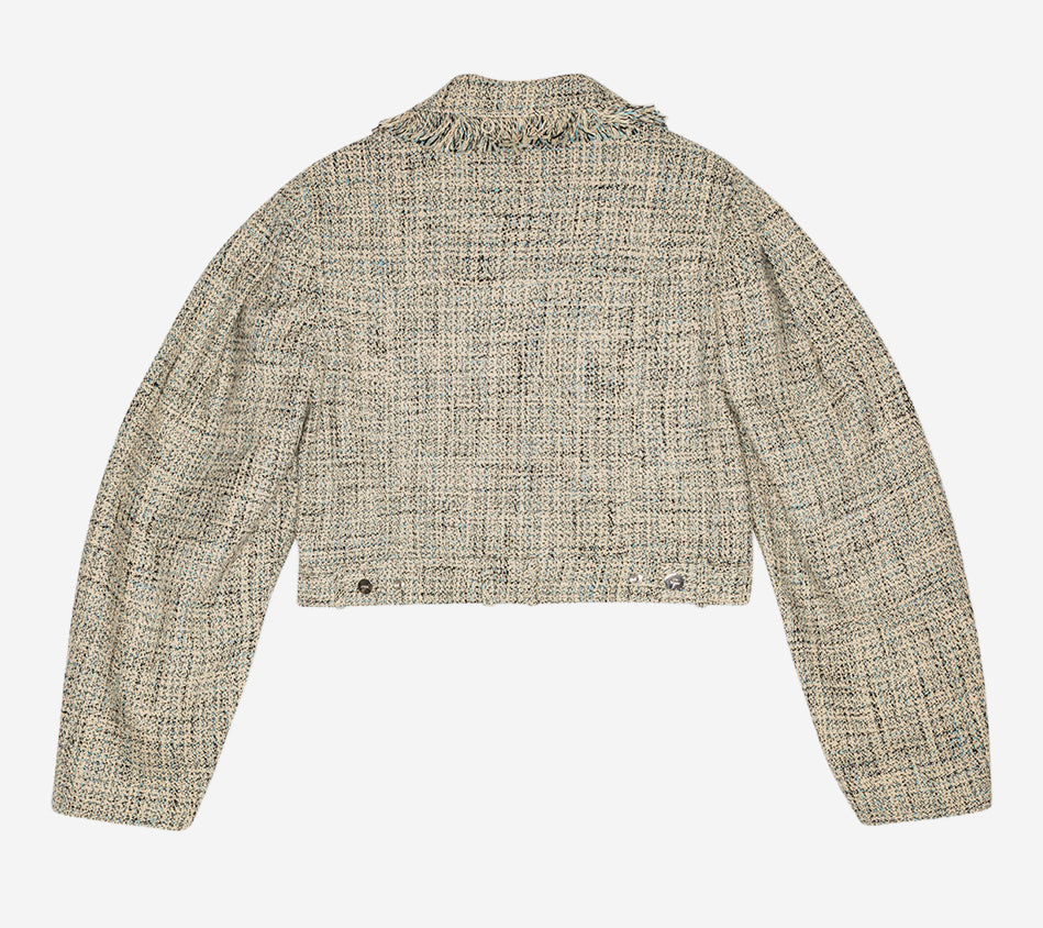 GAN-SUMMER TWEED JACKET