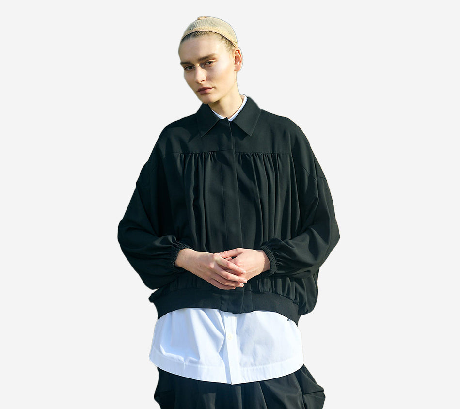 ENF-TUCKED BLOUSON