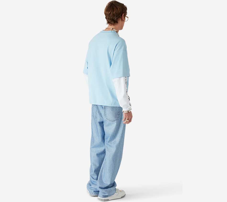 CSB-DOUBLE LAYER PRINTED T-SHIRT