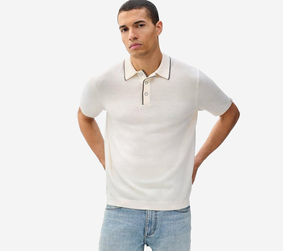 RNB-CRAWFORD CASH BLEND SS POLO