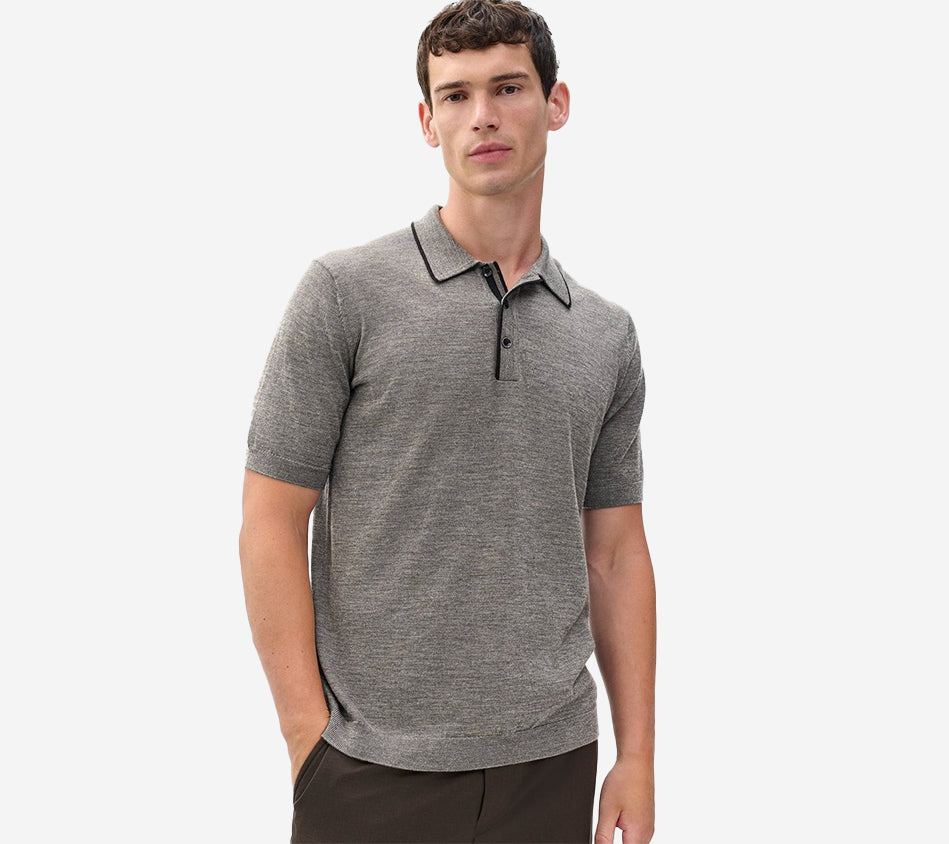 RNB-CRAWFORD CASH BLEND SS POLO