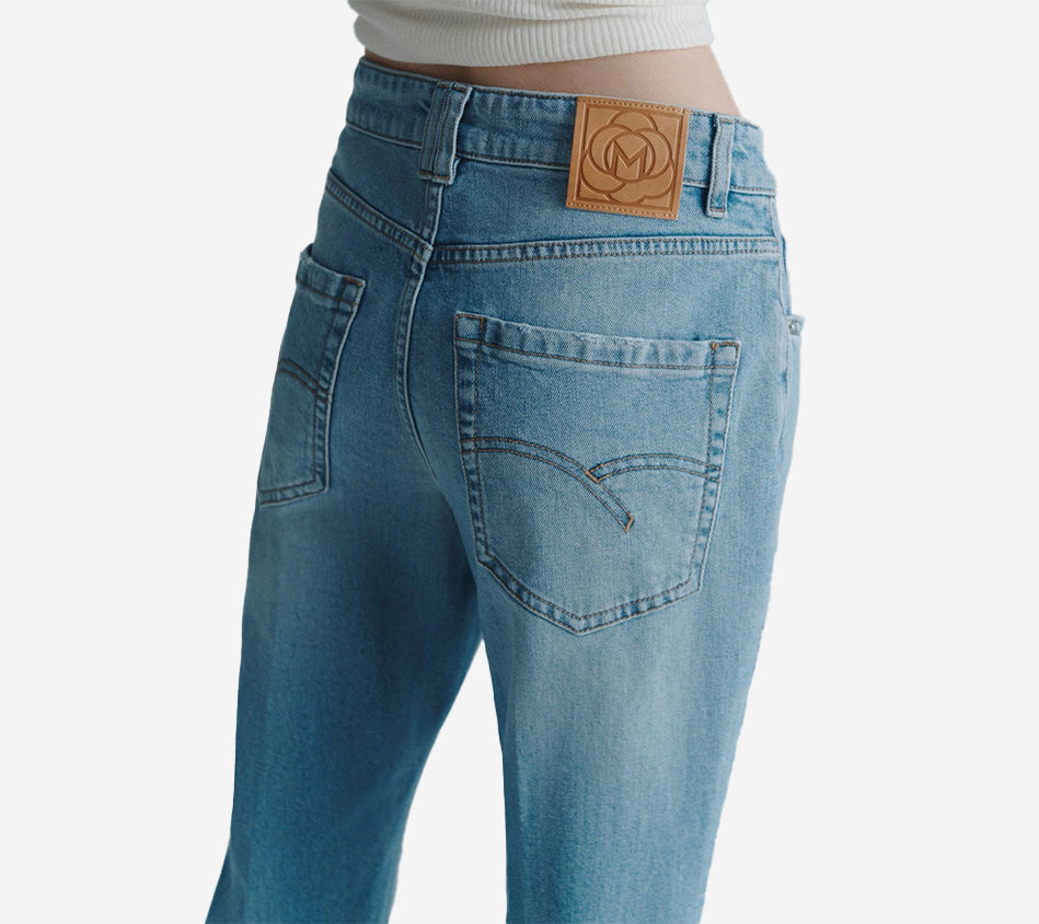 MRL-DENIM TROUSER (FCROP)