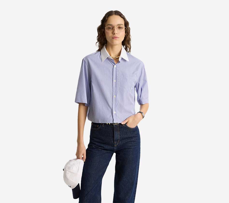 SPR-SRC CROPPED SS SHIRT
