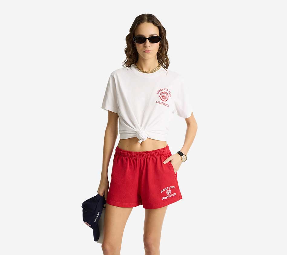 SPR-VARSITY CREST DISCO SHORT