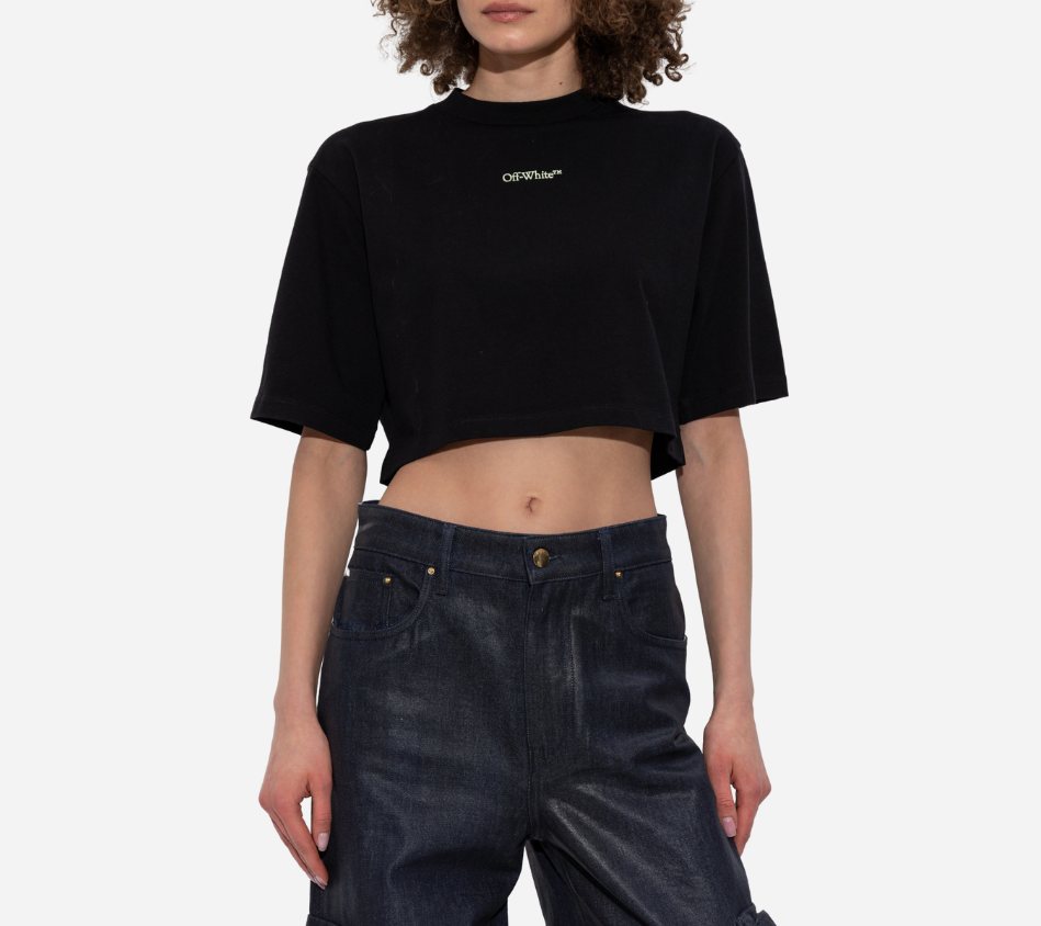 OWH-DOUBLE ARROWS S/S CROPPED TEE