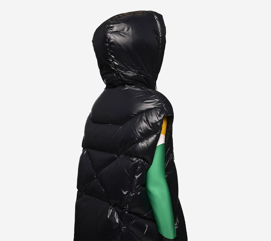 KRJ-VEST ICONIC MILANO IN SHINY NYLON