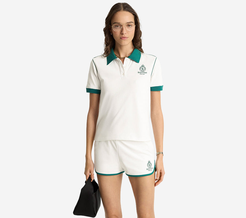 SPR-CROWN 70S PIQUE POLO