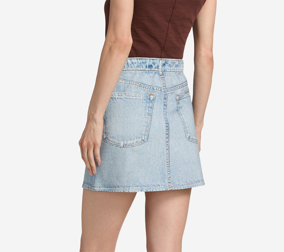 RNB-MIRAMAR TERRY MINI SKIRT