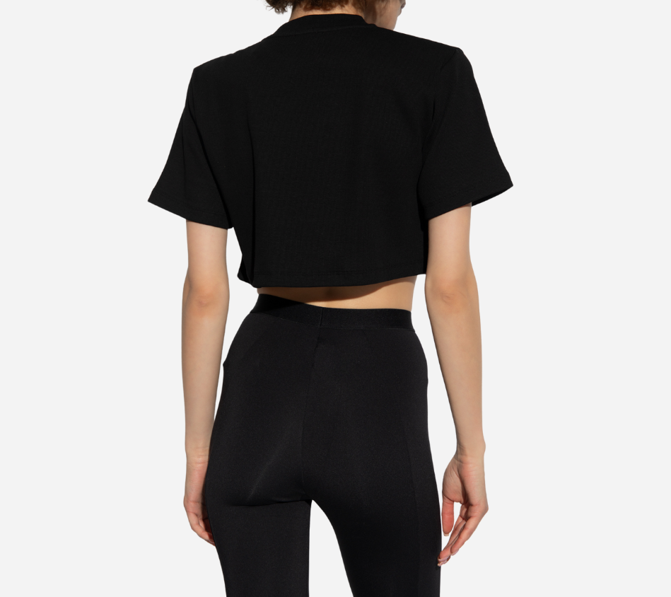 OWH-OFF STAMP RIB CROPPED TEE