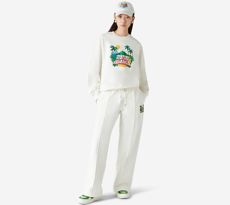 CSB-CASA BEACH WAVE PRINTED SWEATSHIRT