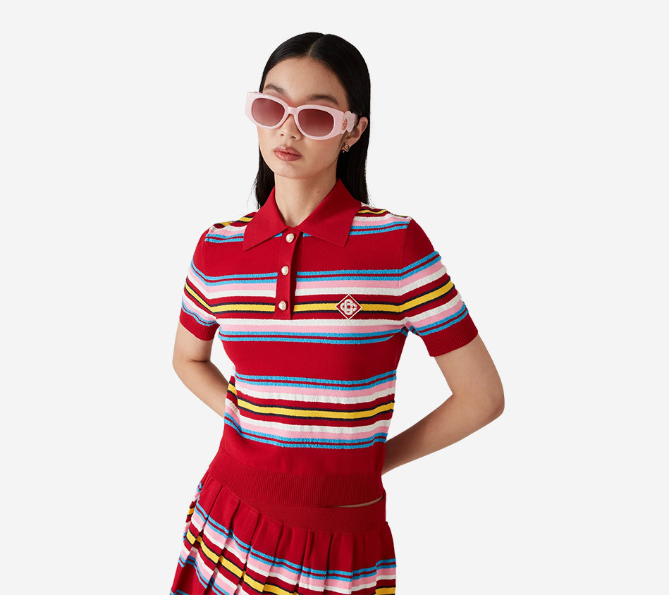 CSB-STRIPED POLO