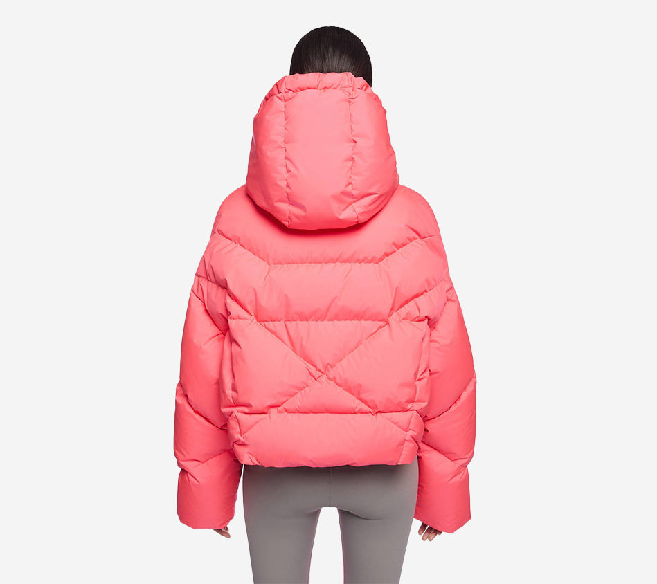 KRJ-CROP ICONIC MILANO IN MAT NYLON