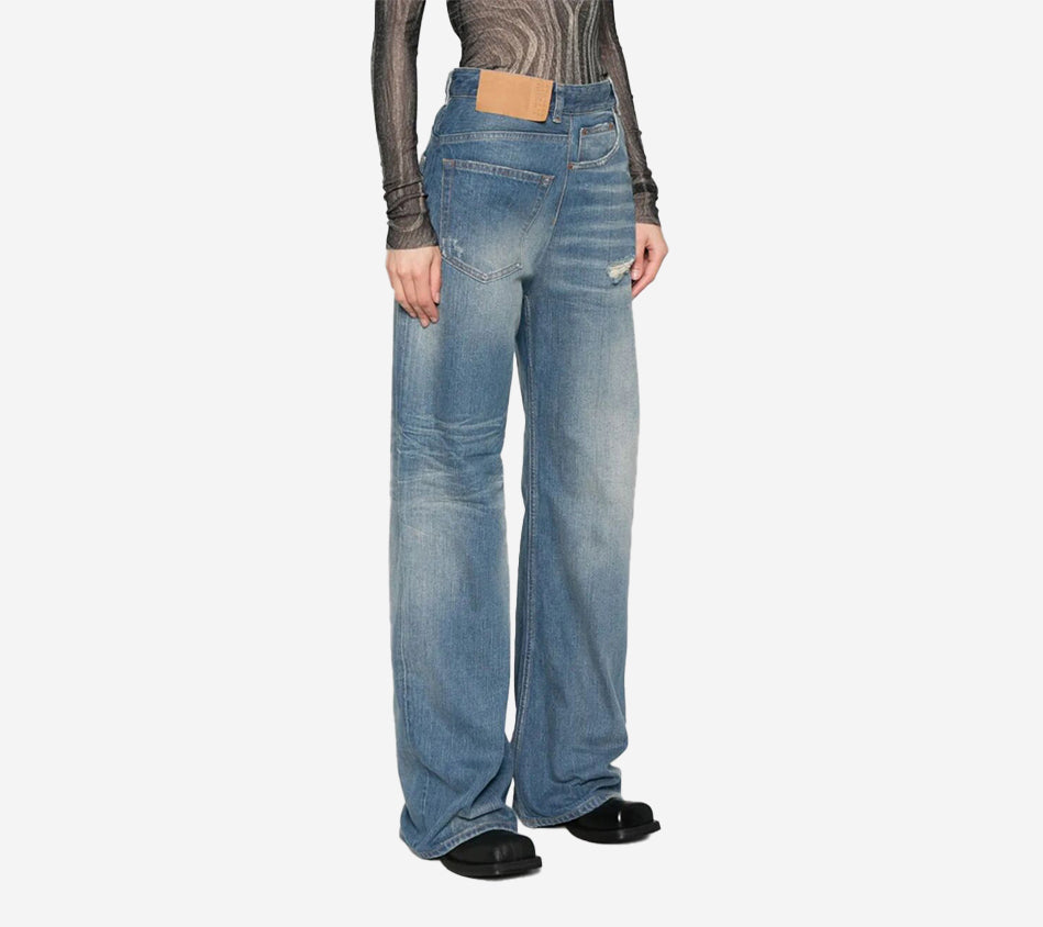 MM6-RECONSTRUCTIVE JEANS