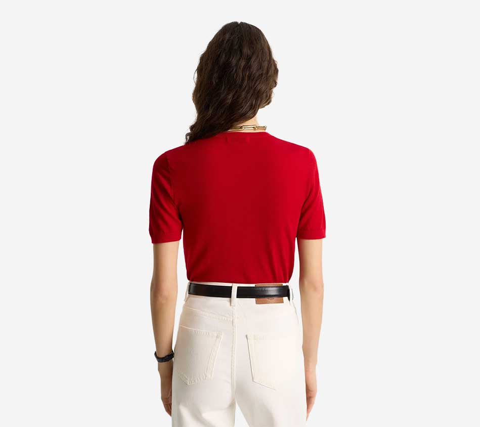 SPR-VENDOME SS MERINO SWEATER